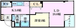 ローズガーデン舟入南の物件間取画像